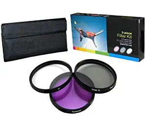 PLR Optics 58MM +1 +2 +4 +10 Close-Up Macro Filter Set with Pouch For The Canon Digital EOS Rebel SL1 (100D), T5i (700D), T5 (1200D), T4i (650D), T3 (1100D), T3i (600D), T1i (500D), T2i (550D), XSI (450D), XS (1000D), XTI (400D), XT (350D), 1D C, 70D, 60D, 60Da, 50D, 40D, 30D, 20D, 10D, 5D, 1D X, 1D, 5D Mark 2, 5D Mark 3, 7D, 7D Mark 2, 6D Digital SLR Camera Which Has Any Of These (18-55mm, 75-300mm, 50mm 1.4 , 55-200) Canon Lenses