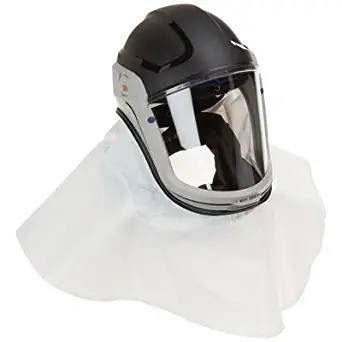 3M Polycarbonate Respiratory Helmet Assembly For 3M Versaflo M-100, V Series And TR-300 Full Face Respirator With Standard Visor And Shroud (1 Per Case)