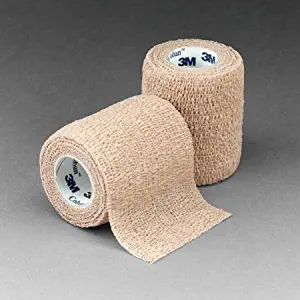 MCK15822006-3m Compression Bandage Coban NonWoven Material/Elastic Fibers 2 Inch X 5 Yard NonSterile