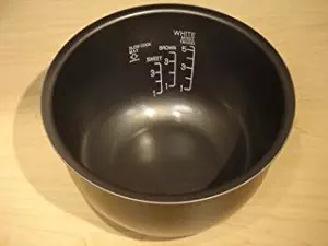Zojirushi Original Replacement Nonstick Inner Cooking Pan for Zojirushi NS-YAC10/YSQ10/YMH10 5-Cup Rice Cooker only