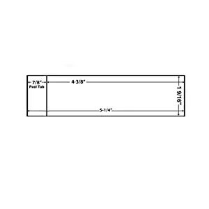 Neopost Single Tape Strips