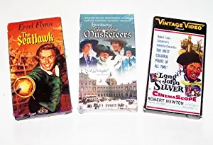 Vintage Classic Drama Collection (3 Pk): The Four Musketeers; the Sea Hawk, Long John Silver