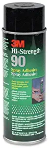 2 Pack 3M 90-24 Hi-Strength 90 Spray Adhesive - 17-1/2-oz Net Wt (30023)