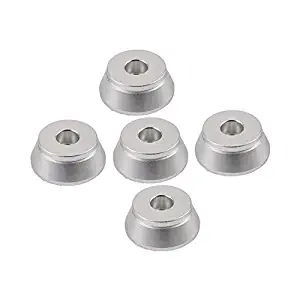 Vanki 5 Pack Metal Stand Base Holder for 510 Thread Tank,Silver