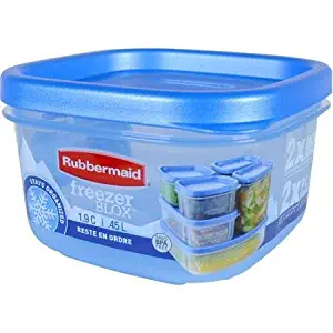 Rubbermaid 1.9-Cup Freezer Blox Food Storage Container (3 pack) (3)