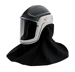 3M Polycarbonate Respiratory Helmet Assembly For 3M Versaflo M-100, V Series And TR-300 Full Face Respirator With Premium Visor And Flame Resistant Shroud (1 Per Case)
