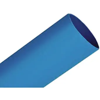 3M 3/4 Blue Heat Shrink Tubing 4 ft.