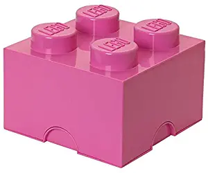 LEGO Storage Brick 4, Bright Pink