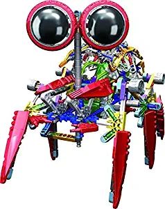 LOZUSA Battary Oprator Robot 373 PCS Motorial Alien Robot Educational STEM Robotic Building Set Block Toy, Battery Operated Motor, 3D Puzzle Design Alien Primate Robot Figure for Kids and Adults