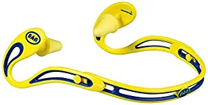 3M 3222000 E·A·R Swerve Banded Hearing Protector, Corded, Yellow