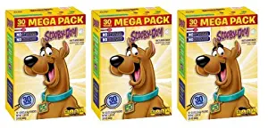 Betty Crocker Fruit Snacks, Scooby Doo Snacks, Mega Pack, 30 Pouches, 0.8 oz Each (3 Boxes)