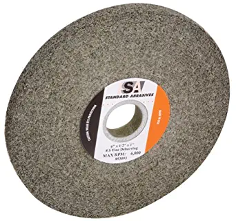 3M Standard Abrasives STD-853193 Convolute Deburring Wheel 1 Inch wide x 6 Inch OD x 1 Inch ID, Medium Density