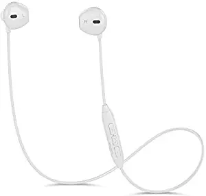 Wireless Headphones, Built-in microphone Bluetooth headset, high-definition stereo sound quality, comfort and movement in one (white)