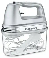 Cuisinart 7-Sp Hand Mixer W/ Case