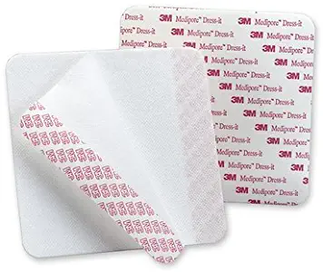 3M Medipore Dress-It Pre-Cut Dressing Covers - 5-7/8" x 5-7/8" - Box of 25