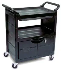 4354561 Cart Utilit &lock Dr&slid DRAWER EA Rubbermaid -FG345700BLA