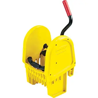 Rubbermaid Commercial Products FG757579YEL WaveBrake Mopping System Wringer, Down Press, Yellow