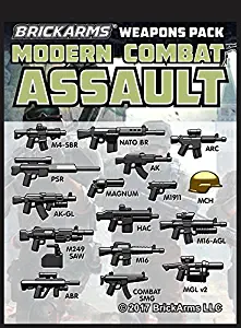 BrickArms Modern Combat v6 Assault Weapons Pack