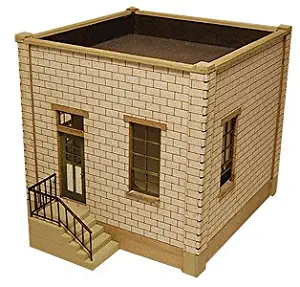 GC Laser HO Scale CUBE OFFICE BUILDING Perfect For Police Station New Kit #1902