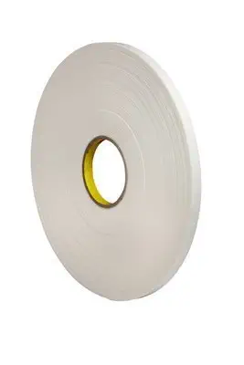 3M (4108-1/2"x36yd) Urethane Foam Tape 4108 Natural, 1/2 in x 36 yd 30.0 mil