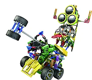 LOZUSA Battary Oprator Robot 622 PCS Motorial Alien Robot Educational STEM Robotic Building Set Block Toy, Battery Operated Motor, 3D Puzzle Design Alien Primate Robot Figure for Kids and Adults