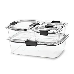 Rubbermaid Brilliance Food Storage Container (8-Piece Set)