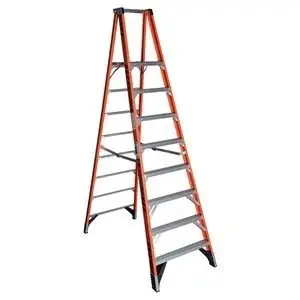 Platform Stepladder, 8 Ft, FGL, 375 Lb.