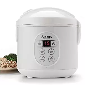 Aroma 8-Cup Digital Rice Cooker and Food Steamer