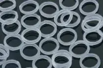 Clear 3/16" 3.5 Oz - Orthodontic Elastic -For Braces - Dental Rubber Bands, Medium