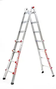 Little Giant Ladder System 10302, Model 17 Type 1 250-lb rated - Includes FREE Work Platform!