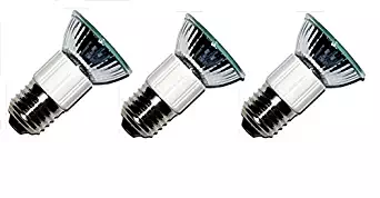 Pack of 3, LSE Lighting E27 50W Bulbs for Zephyr Milano Europa Hoods 75mm