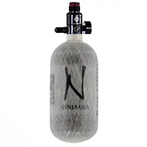 Ninja Carbon Fiber HPA Tank - 45/4500 - Grey