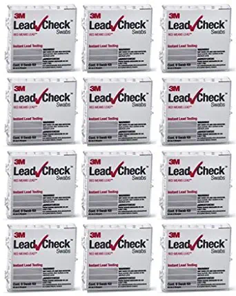 Lead Check By Hybrivet / 3M, 96 Swab, Lead Tests with verification cards (12-8 packs) Purchase From LeadPaintEPAsupplies and be covered by Our ZERO Defect Guarentee Policy. LCH-8S-96 SWAB