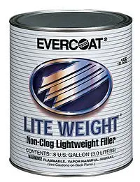 Evercoat 1 Gallon Lite Weight Non-Clog Lightweight Body Filler - Part# FIB 156