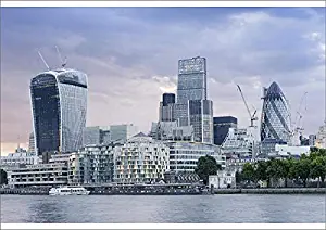 Media Storehouse A1 Poster of City of London Skyline, Including The Walkie Talkie Building, Leadenhall (12504669)