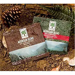 Mountain Blend 4 Cup Filter Pack Coffee (Regular), 125 Pack