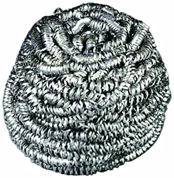 Scotch-Brite 84 Stainless Steel Scrubber, 1.75-Ounce (Case of 12)