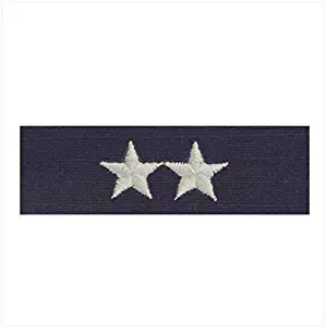 Vanguard Coast Guard Embroidered Collar Device Rear Admiral Upper Ripstop Fabric