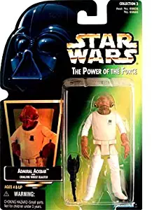 Star Wars: Power of the Force Green Card Admiral Ackbar Action Figure