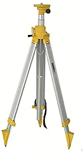 Johnson Level & Tool 40-6330 5/8-Inch 11 Threaded Adjustable Height 49-3/4-Inch to 118-1/8-Inch Tripod