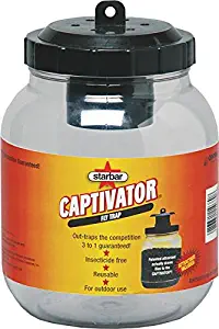 Farnam Home and Garden 14680 Starbar Captivator Fly Trap, (1.06 ounces or 30 grams)