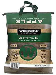 Western 78206 Apple Bbq Mini Logs, 0.75 Cu.ft.