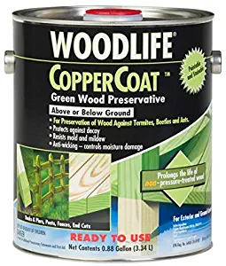 Rust-Oleum 01901 Coppercoat Wood Preservative, 0.88-Gallon, Green