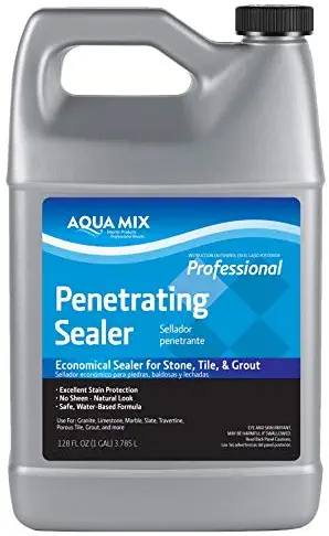 Aqua Mix Penetrating Economical Sealer For Stone, Tile and Grout 1 Gallon