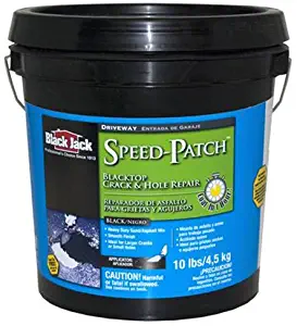 Gardner-Gibson 1665771 Black Jack Blacktop Crack and Hole Repair Latex Smooth Finish Black 10 Lb