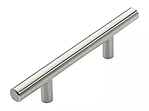 Dynasty Hardware P-1001-SN European Bar Style Cabinet Pull 5-3/4" Satin Nickel