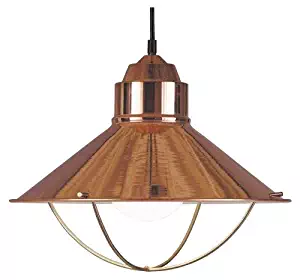 Kenroy Home 66349COP Harbor 16-Inch Pendant, Copper