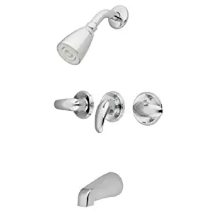 Kingston Brass KB6231LL Legacy Tub and Shower Faucet, Polished Chrome