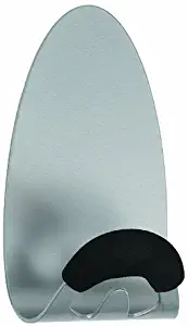 Alba Magnetic Coat Hook with Foam Pad, Metallic Silver (PMMAG)