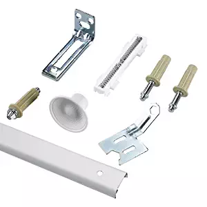 Richelieu Hardware - 14012WBC - Bi-Fold Door Hardware Kit - White Zinc BeigeFinish